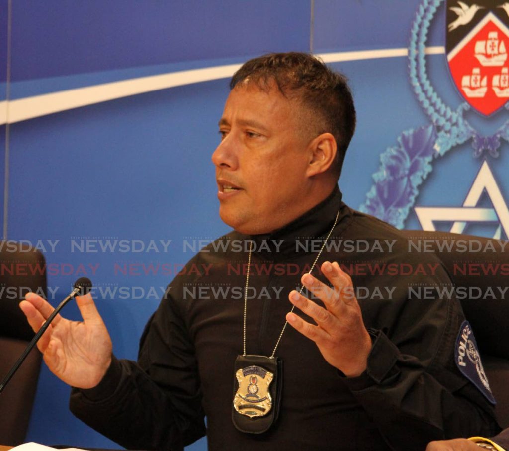 Police Commissioner Gary Griffith. 