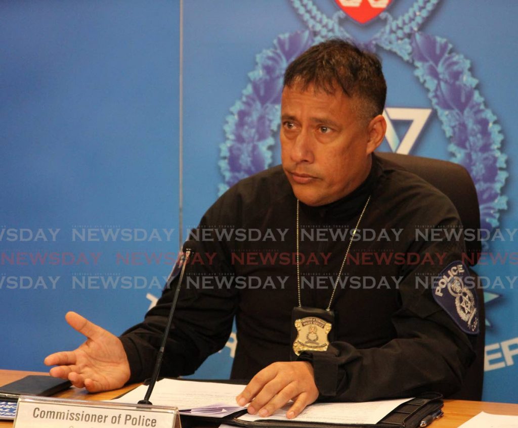 Commissioner of Police, Gary Griffith. - 