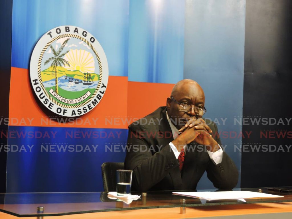 Former chief secretary Kelvin Charles - 