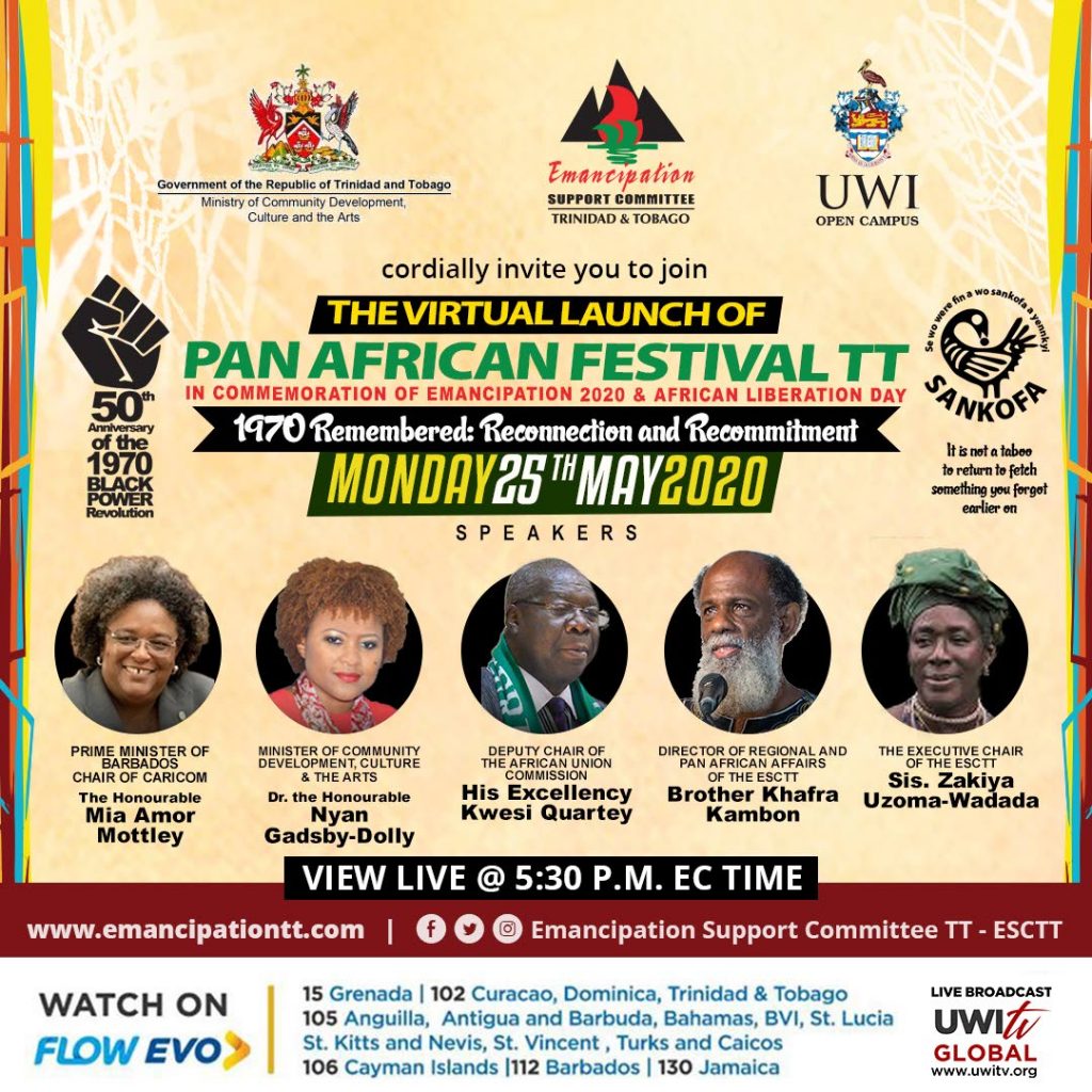Pan African Festival launch Monday Trinidad and Tobago Newsday