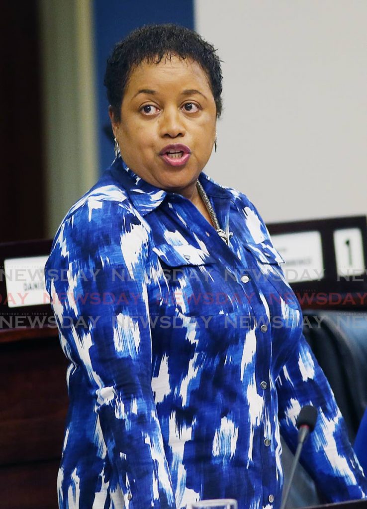 Minister in the Ministry of Finance Allyson West. FILE PHOTO - 
