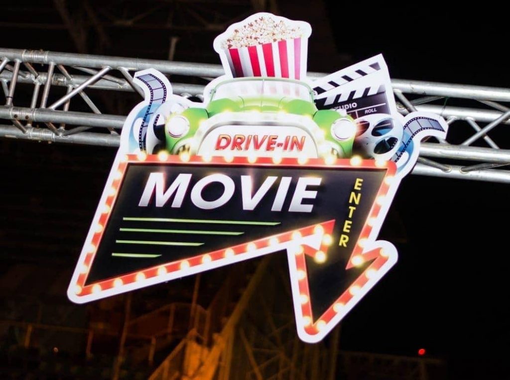 Drive-In Movie co-founder Christopher Collins describes it as a mobile drive-in cinema. Photo courtesy Drive-In Movie - 