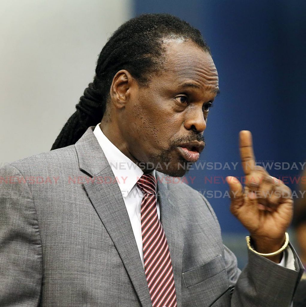 NATIONAL SECURITY Minister Fitzgerald Hinds