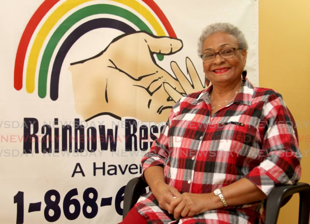 Rainbow Rescue founder and CEO Judy Wilson at the NGO's building located at Saddle Road, Maraval.  - ROGER JACOB