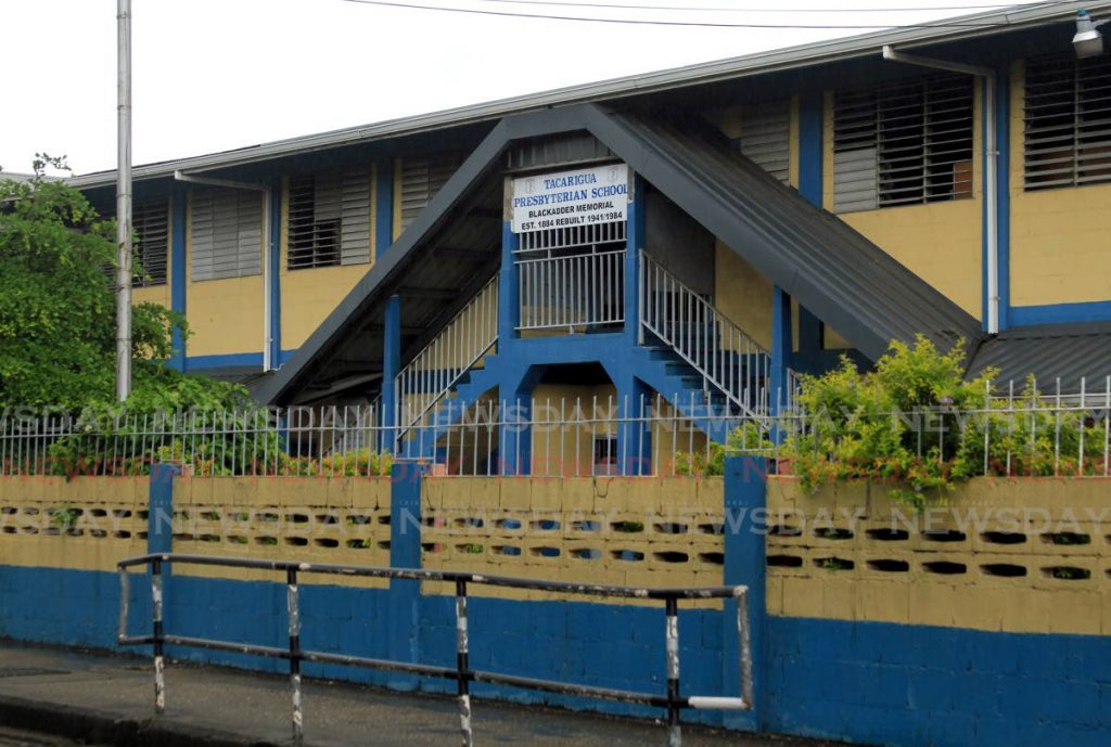 CLOSED: The Tacarigua Presbyterian Primary School, which along with the Maraval RC Primary School remain closed after one student fell ill with covid19 while another was a primary contact of a person infected with the virus.  - Ayanna Kinsale