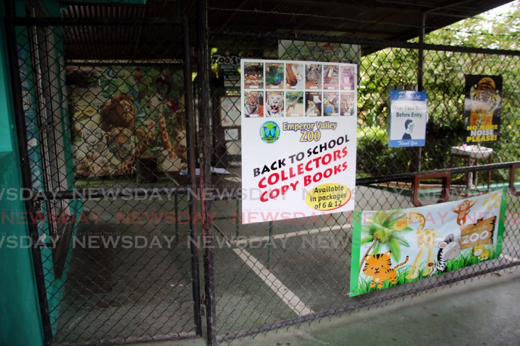 The Emperor Valley Zoo has been temporarily closed as they intensify guidelines and policies for a covid 19 free enviroment for visitors, including the strict wearing of masks and washing hands. - SUREASH CHOLAI