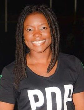 Progressive Democratic Patriots (PDP) Tobago West candidate Tashia Grace Burris