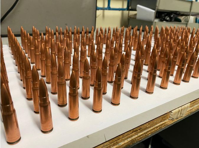 280 rounds of 7.62 ammunition found at house at South Oropouche on Friday. 
