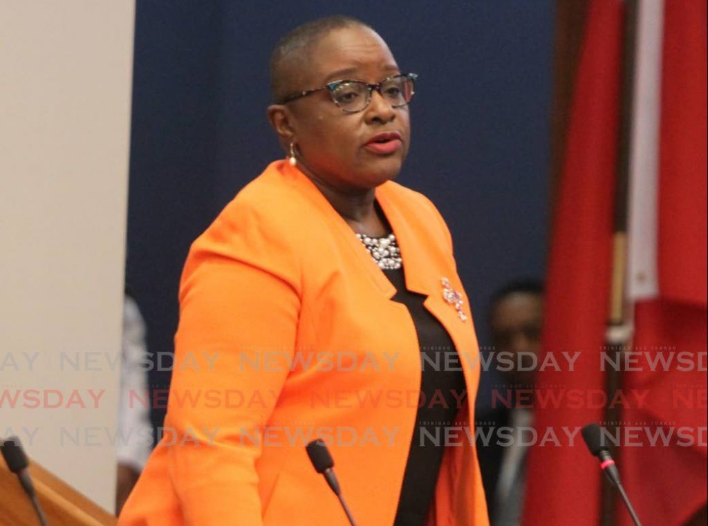 Leader of Government Business Camille Robinson-Regis. - File photo