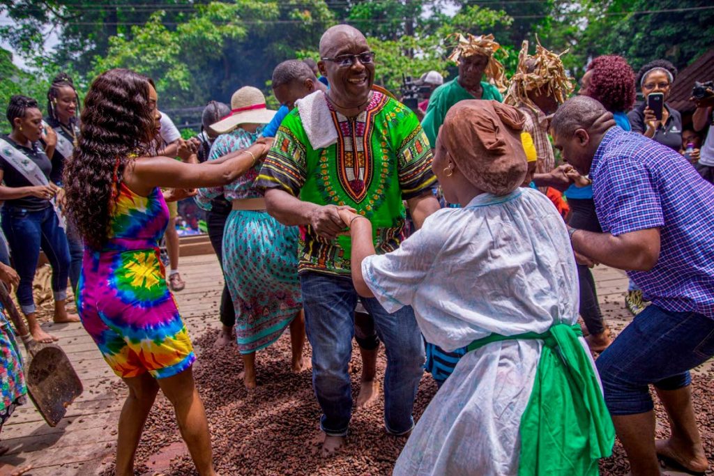 On August 27 a choreographed cocoa dance will be live streamed at 6 pm via the #tobagofestivalsnetwork. Viewers can learn to dance the cocoa. - 