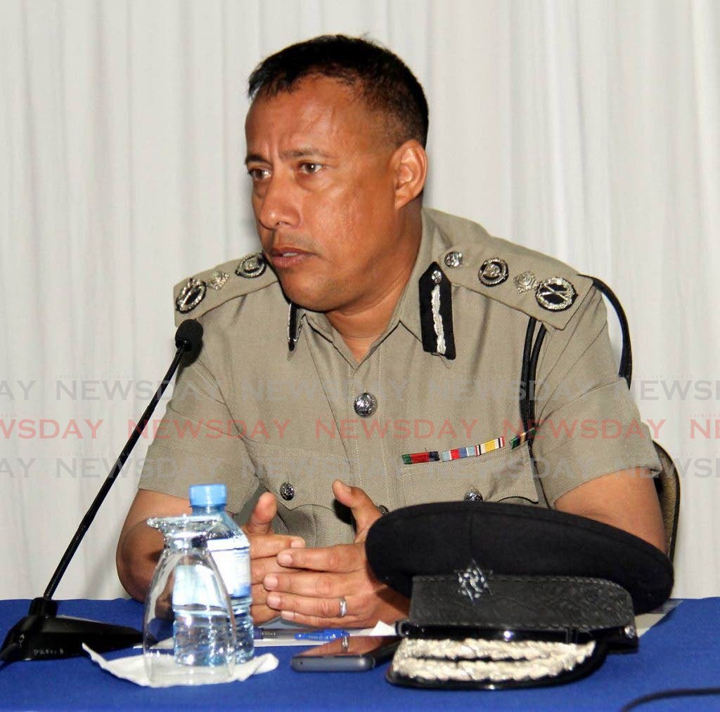 Commissioner of Police Gary Griffith. - 