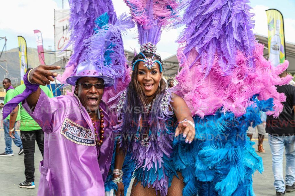 Ronnie and Caro bandleaders Ronnie and Caroline McIntosh with their band on Carnival Tuesday, February 25, 2020. Ronnie says the band remains in wait-and-see mode. - JEFF K MAYERS