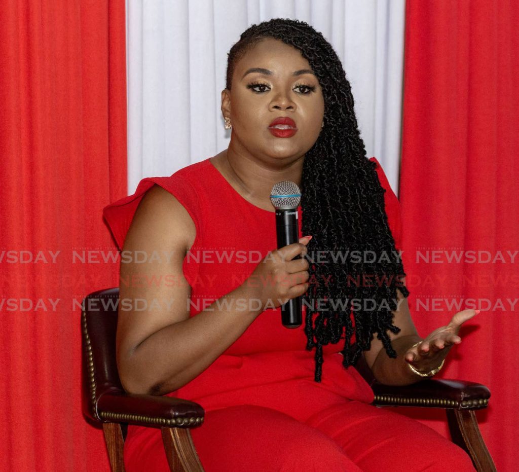 Minister of Sport and Community Development Shamfa Cudjoe. - DAVID REID