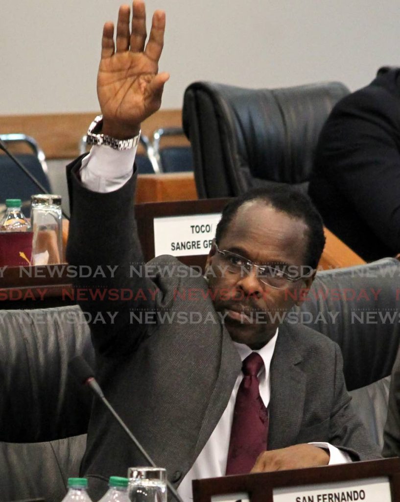 August 2020 file photo of New Minister of National Security Fitzgerald Hinds. Photo by Roger Jacob