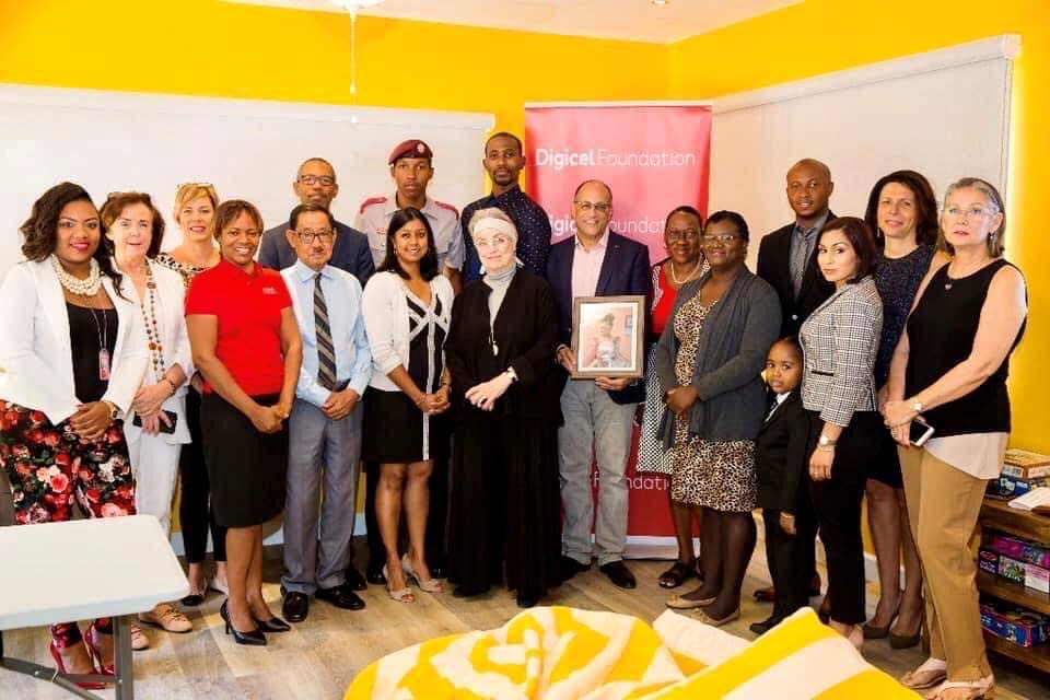 The opening of The Samantha Isaacs Learning Centre at The Shelter for Battered Women and Children in the 2019 phase one of renovations. - 