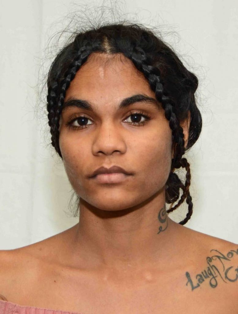 CHARGED: Anjali De Gannes, 19, charged for the kidnapping of nine-month-old Sophia Rivas. PHOTO COURTESY TTPS - 