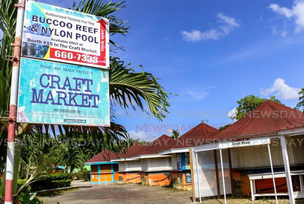 Booths remained closed at the Craft Market in Store Bay, Tobago as covid19 restrictions remain in effect for another two weeks. 

PHOTO BY AYANNA KINSALE  