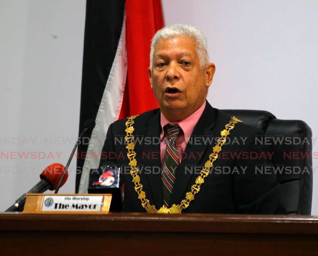 Port of Spain Mayor Joel Martinez. - ROGER JACOB
