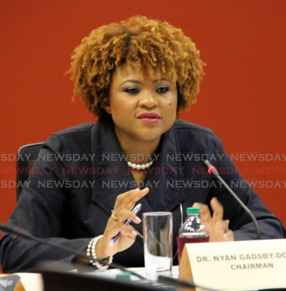 Education Minister Dr Nyan Gadsby-Dolly.  - 