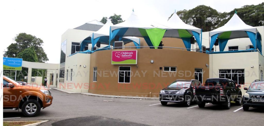 File photo: The Children's Authority south regional office in Ste Madeleine. 