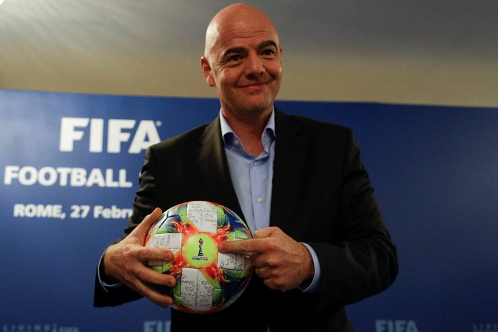 FIFA president Gianni Infantino - 