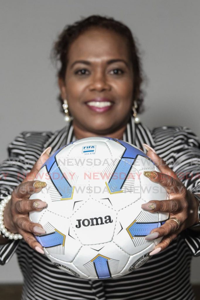 FILE PHOTO: Susan Joseph-Warrick has resigned as TT Women's Football League president. 