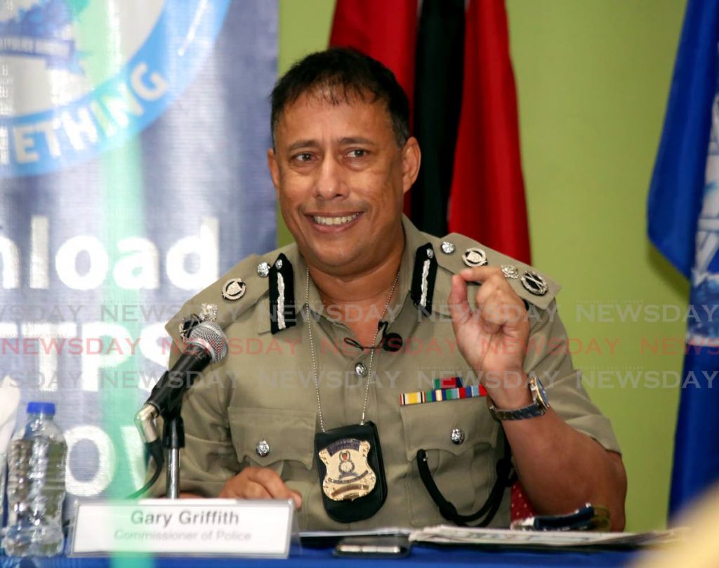 Police Commissioner Gary Griffith PHOTO BY SUREASH CHOLAI 