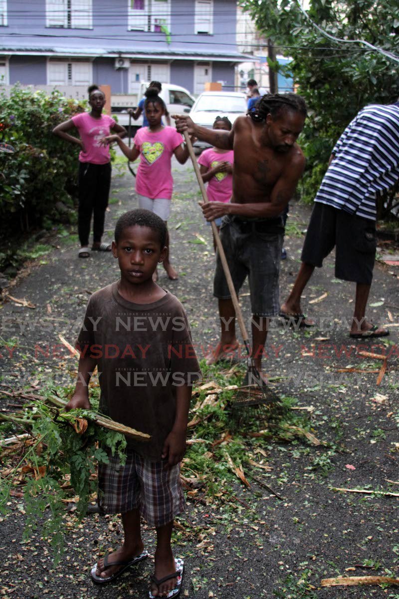 Parts of Port of Spain in darkness after freak storm