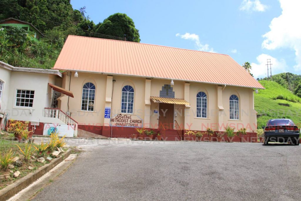 Bethel Methodist Church in  Charlotteville, Tobago. Places of worship may now hold hour-long services the Prime Minister announced on Saturday. PHOTO BY AYANNA KINSALE - 