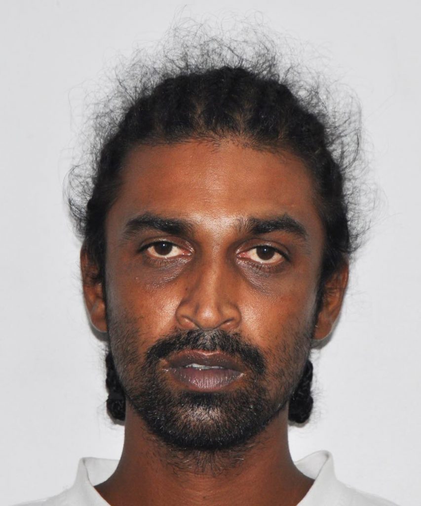 CHARGED: Ranjee Chadee who was charged with being a gang leader and also for possession of marijuana. PHOTO COURTESY TTPS - ttps