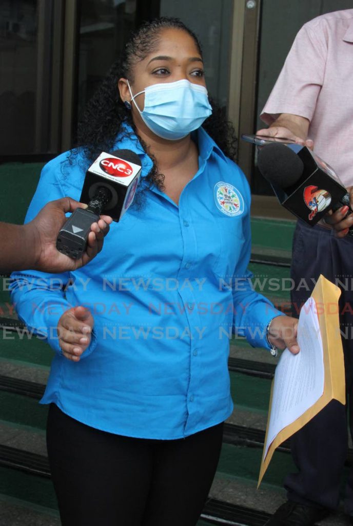 Michelle Brown who claims moves are afoot to prevent her from contesting the PSA election next month.  - Angelo Marcelle