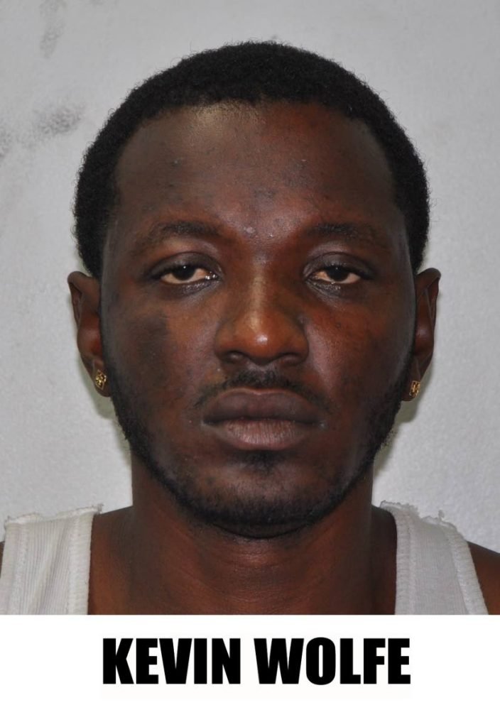 Kevin Wolfe, 31, was one of three men charged with the assault and kidnapping of a 20-year-old Valencia man on Tuesday afternoon. 
Wolfe and others were denied bail when they appeared before an Arima magistrate on Thursday. 

PHOTO COURTESY TTPS - TTPS