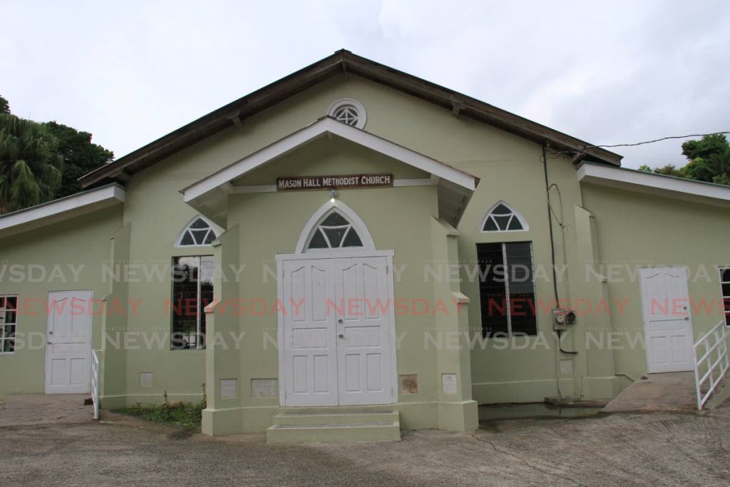 Mason Hall Methodist Church in Tobago. Places of worship can once more hold services with 50 per cent attendance. PHOTO BY AYANNA KINSALE - 