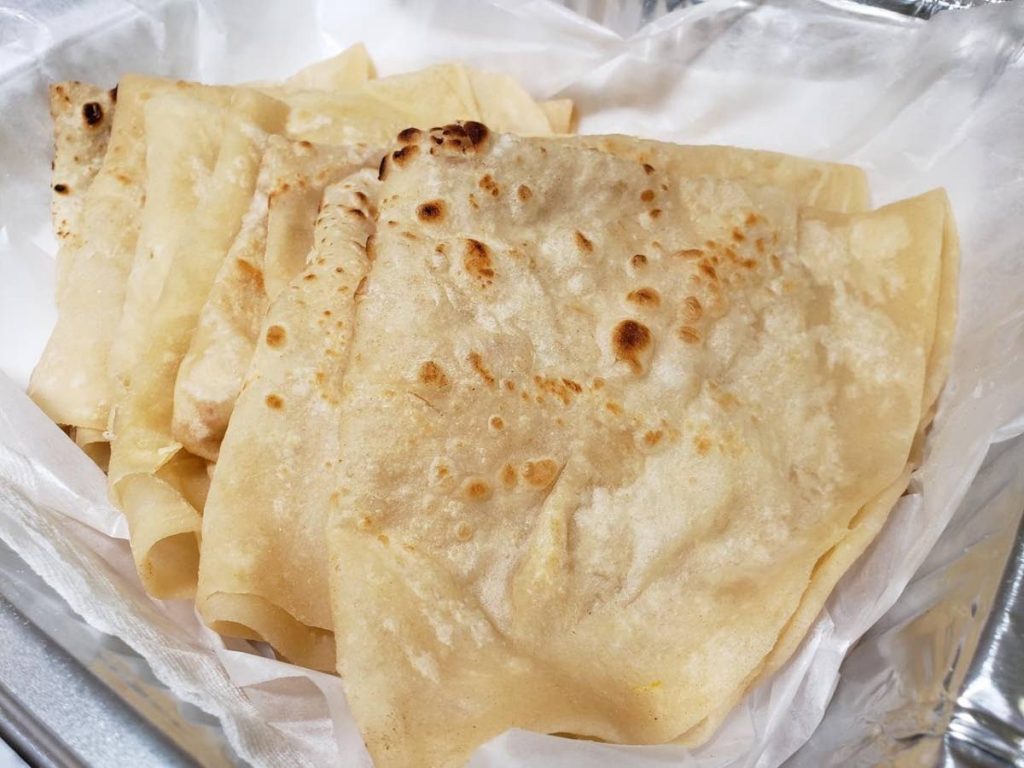 Sugar roti. Photo courtesy Reshmi Rampersad - 