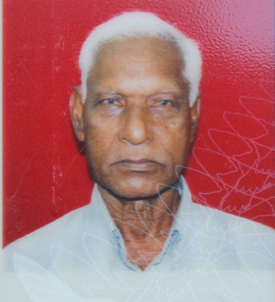 Pensioner Ramdeo Ramkissoon bludgeoned to death with a concrete brick. 