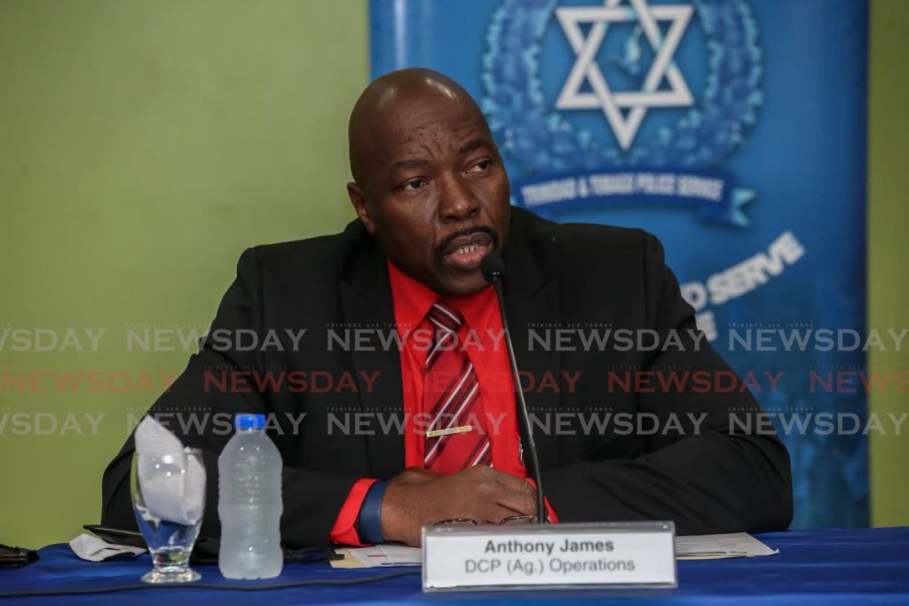 Acting Deputy Police Commissioner Anthony James is the lead investigator in a discplinary case against a senior police officer. PHOTO BY JEFF MAYERS - 