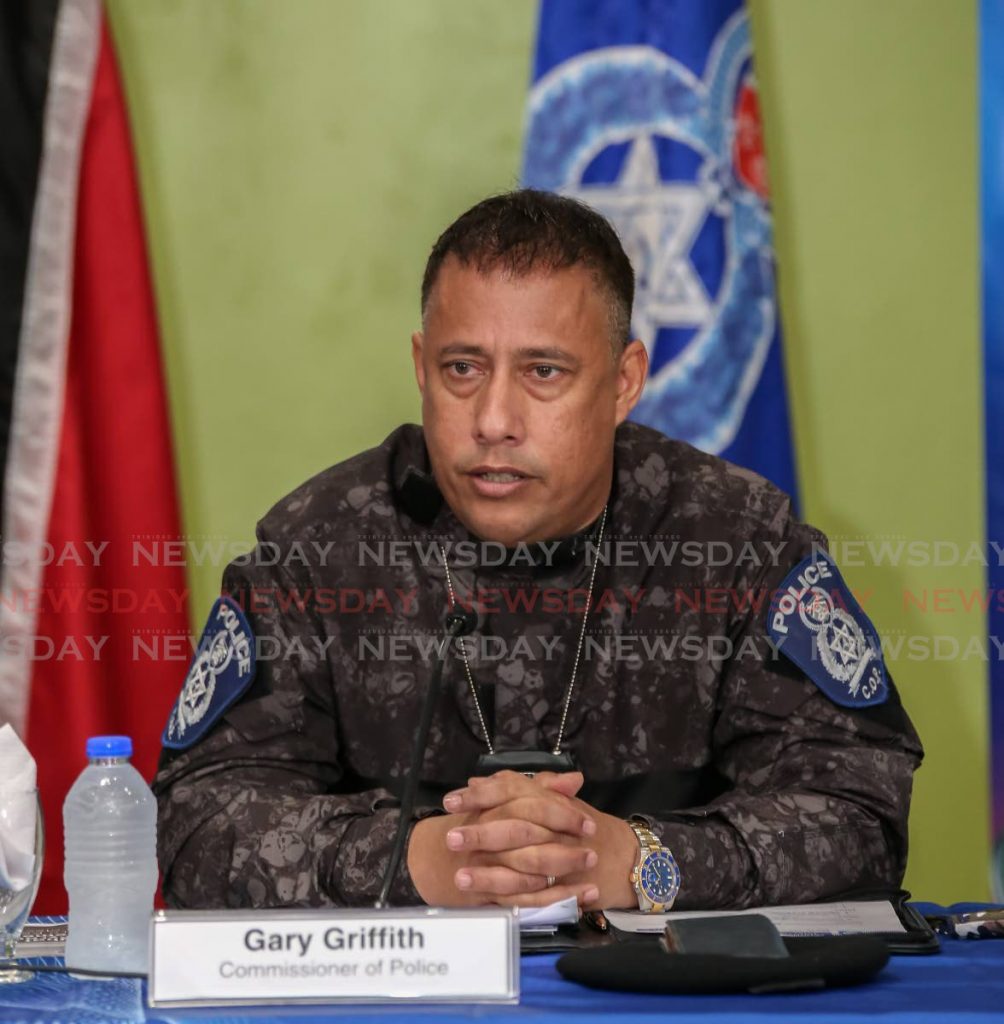 Police Commissioner Gary Griffith.  
