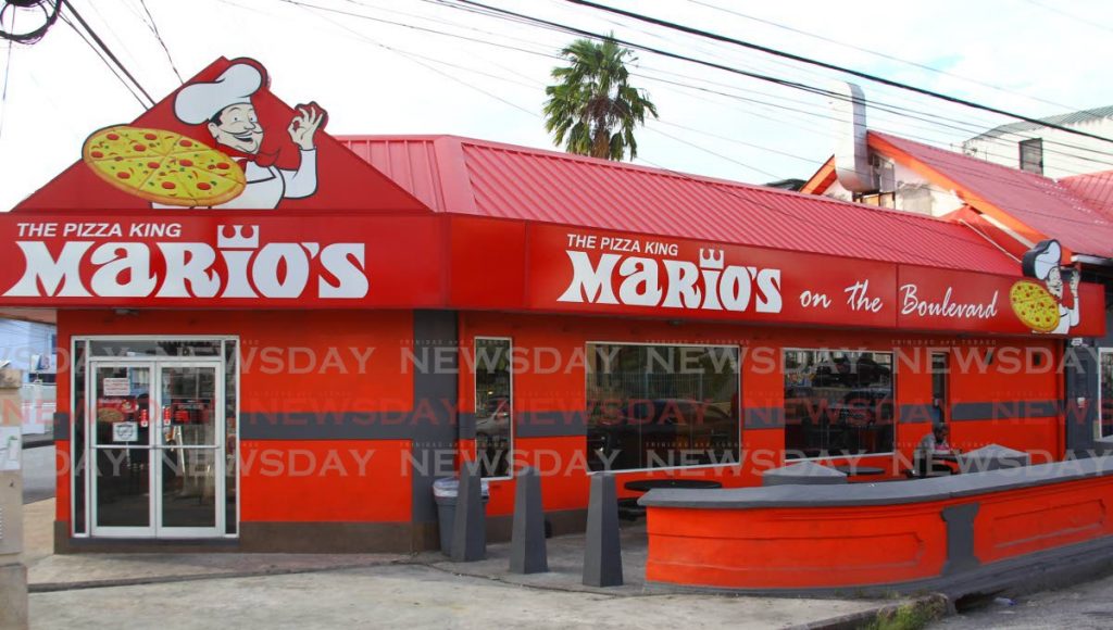 Mario's on the Boulevard is one of the popular restaurants on Cipriani Boulevard in Port of Spain. PHOTO BY ROGER JACOB - 