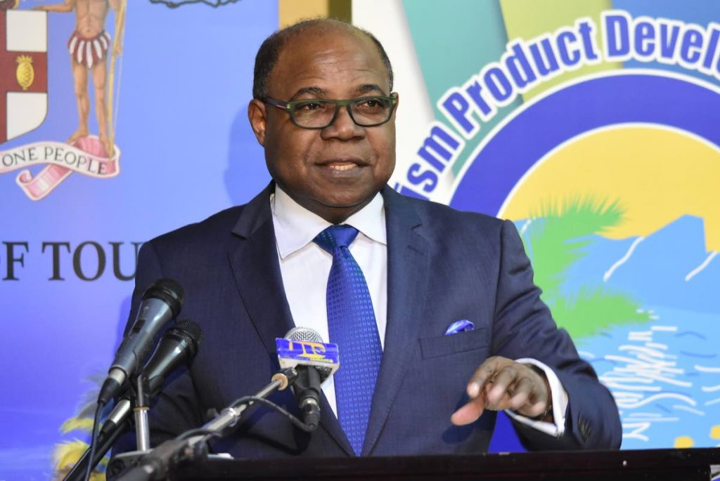 Jamaica's Minister of Tourism Edmund Bartlett. - 