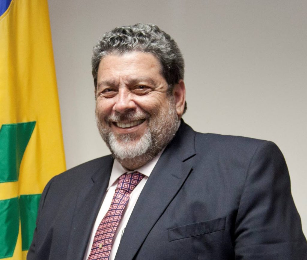St Vincent and the Grenadines PM Dr Ralph Gonzalves. - 