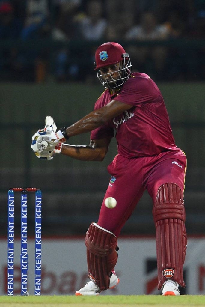 West Indies' captain Kieron Pollard - 