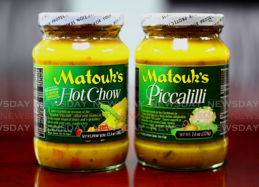 Matouk's Hot Chow and Piccalilli brands are must have sauces at Christmas but are also ideal for any meat dish any time of the year. 
 - 