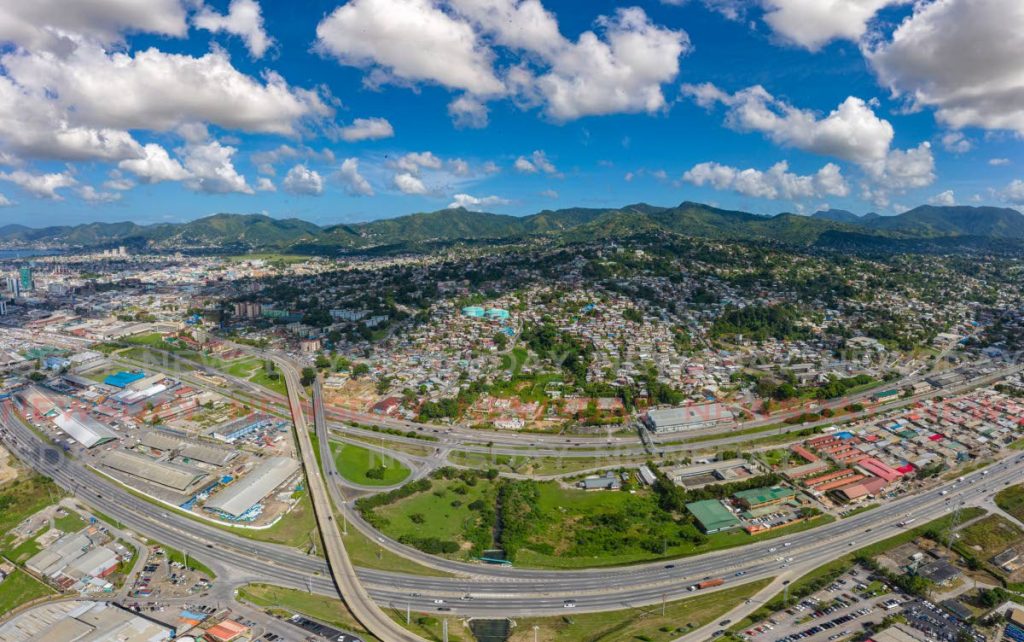 Aerial view of Laventille - Jeff K. Mayers