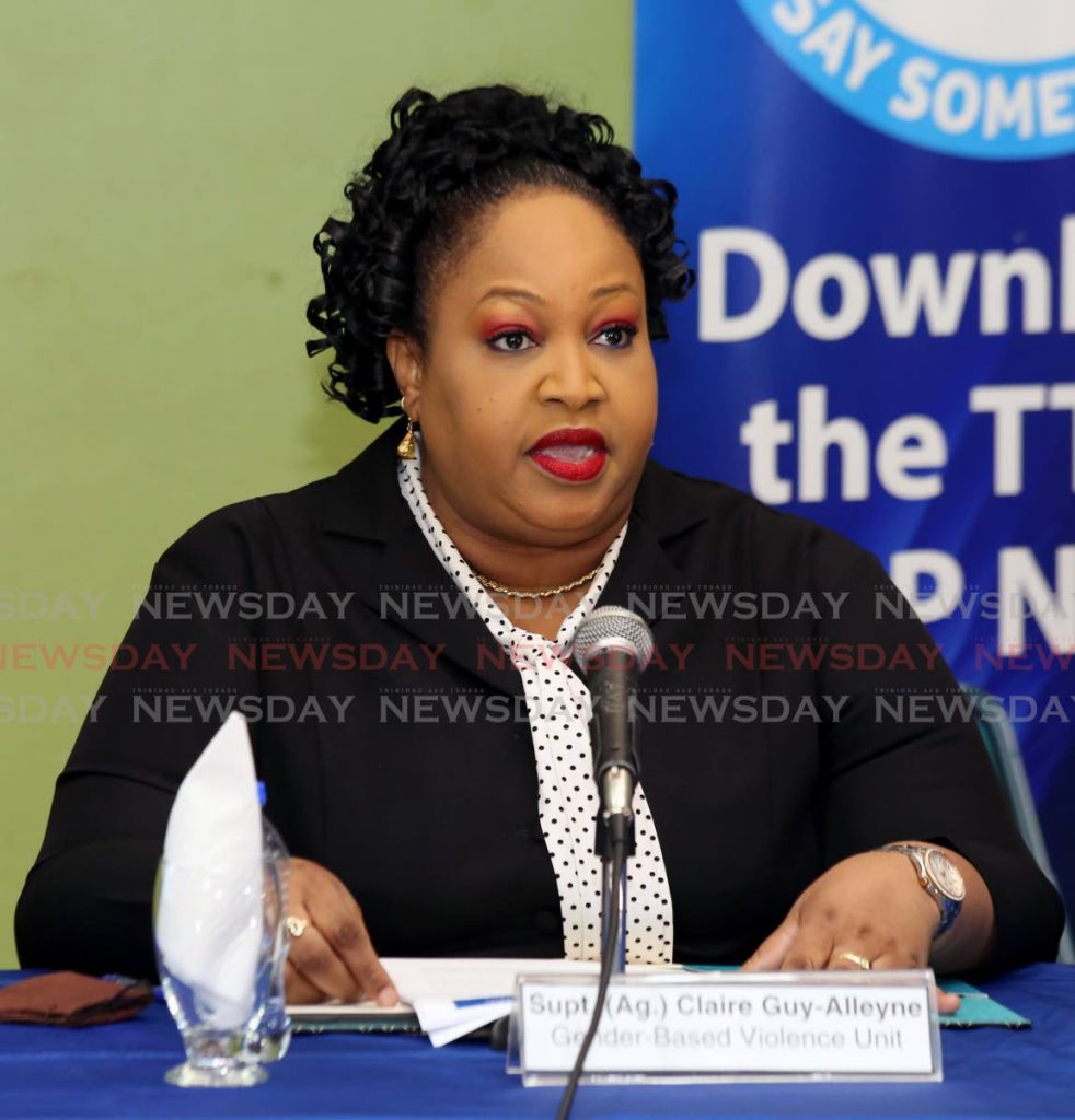 Supt Claire Guy-Alleyne, head of the Gender-Based Violence Unit of the police service. - SUREASH CHOLAI