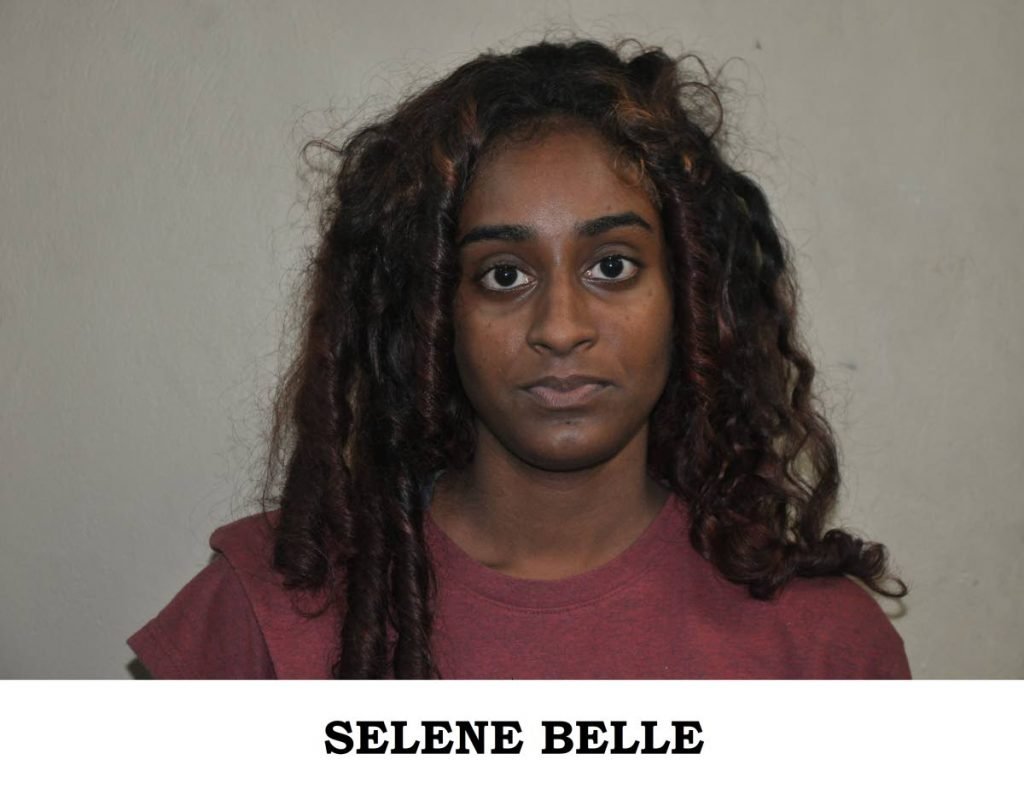 Selene Bell, 19, of Kelly Village, Caroni, was charged on Sunday for the September murder of Mickel Berrot. 
Berrot died from stab wounds he received after an argument on Boyie Trace, Madras Road, St Helena. 

PHOTO COURTESY TTPS 