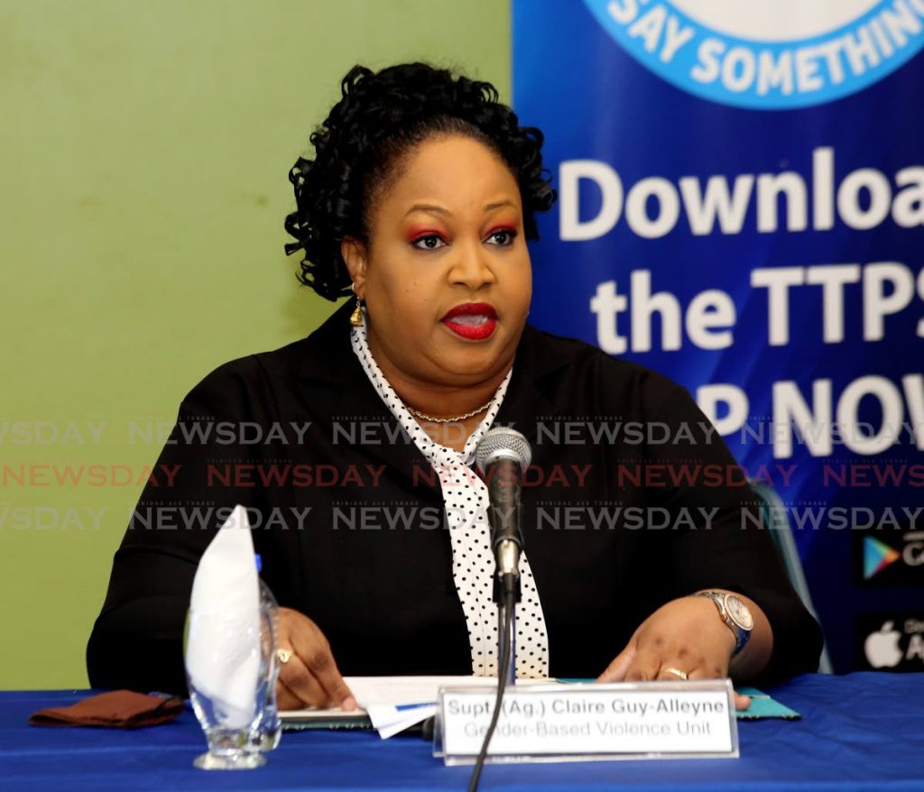 Acting Supt Claire Guy-Alleyne of the Gender-Based Violence Unit. - Sureash Cholai