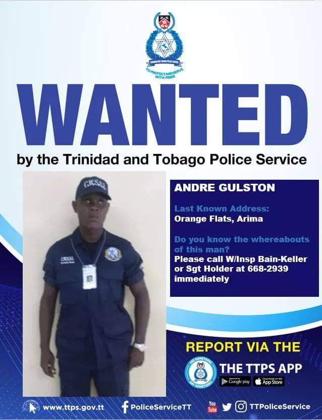 Wanted by police  - 