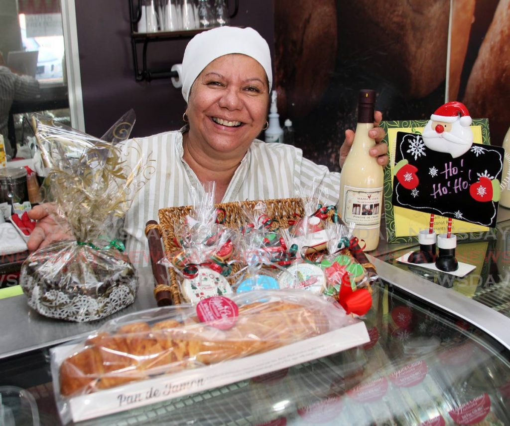 Katrina Phillips, 60, owns Upper Crust Patisserie in St James. Her restaurant is classified as a bakery and was able to stay open during lockdown.
Christmas this year, she said, will be a return to traditional values of sharing a meal and spending time with family. 
 - ROGER JACOB