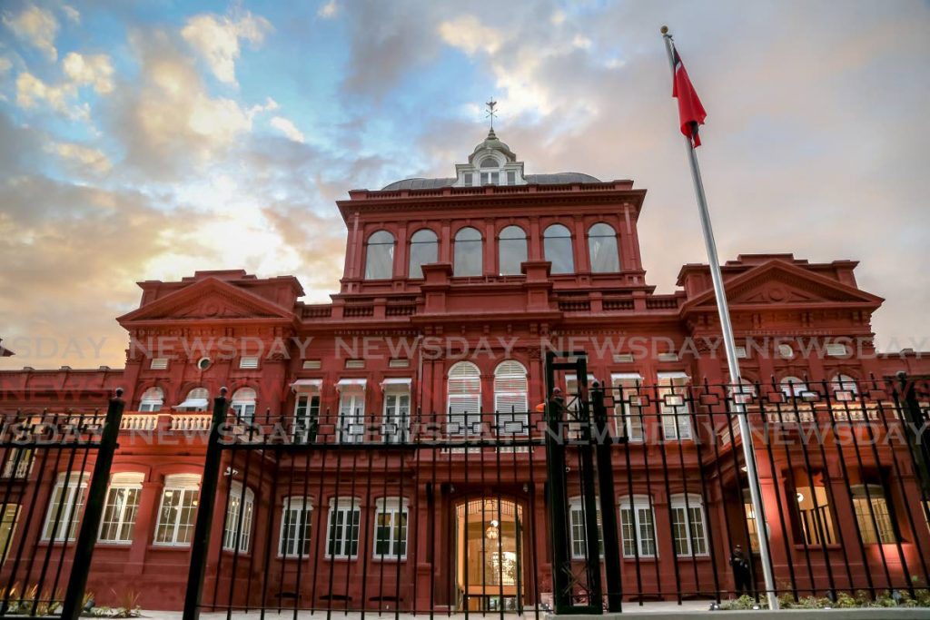 The Red House, the seat of Parliament, in Port of Spain. - File photo by Jeff K Mayers