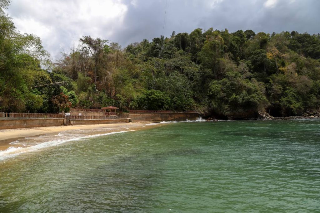 A shot of an unusually empty Macqueripe Bay in Chaguaramas. While covid19 restrictions may have prevented people from enjoying the beauty of the islands, the environment got a chance to cleanse itself. - JEFF K MAYERS